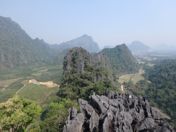 vue sur les crêtes